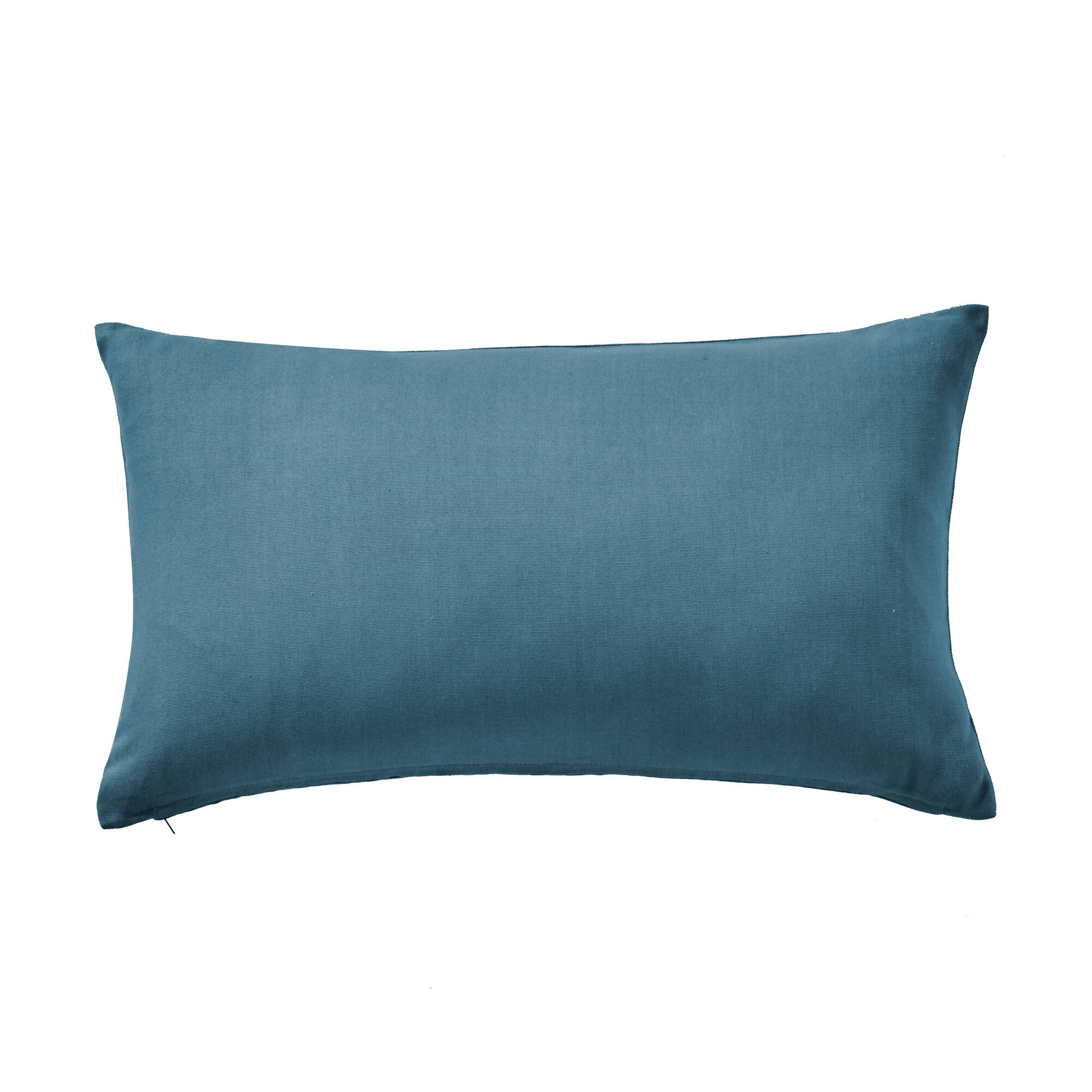 Housse de coussin unie bachette - lot de 2