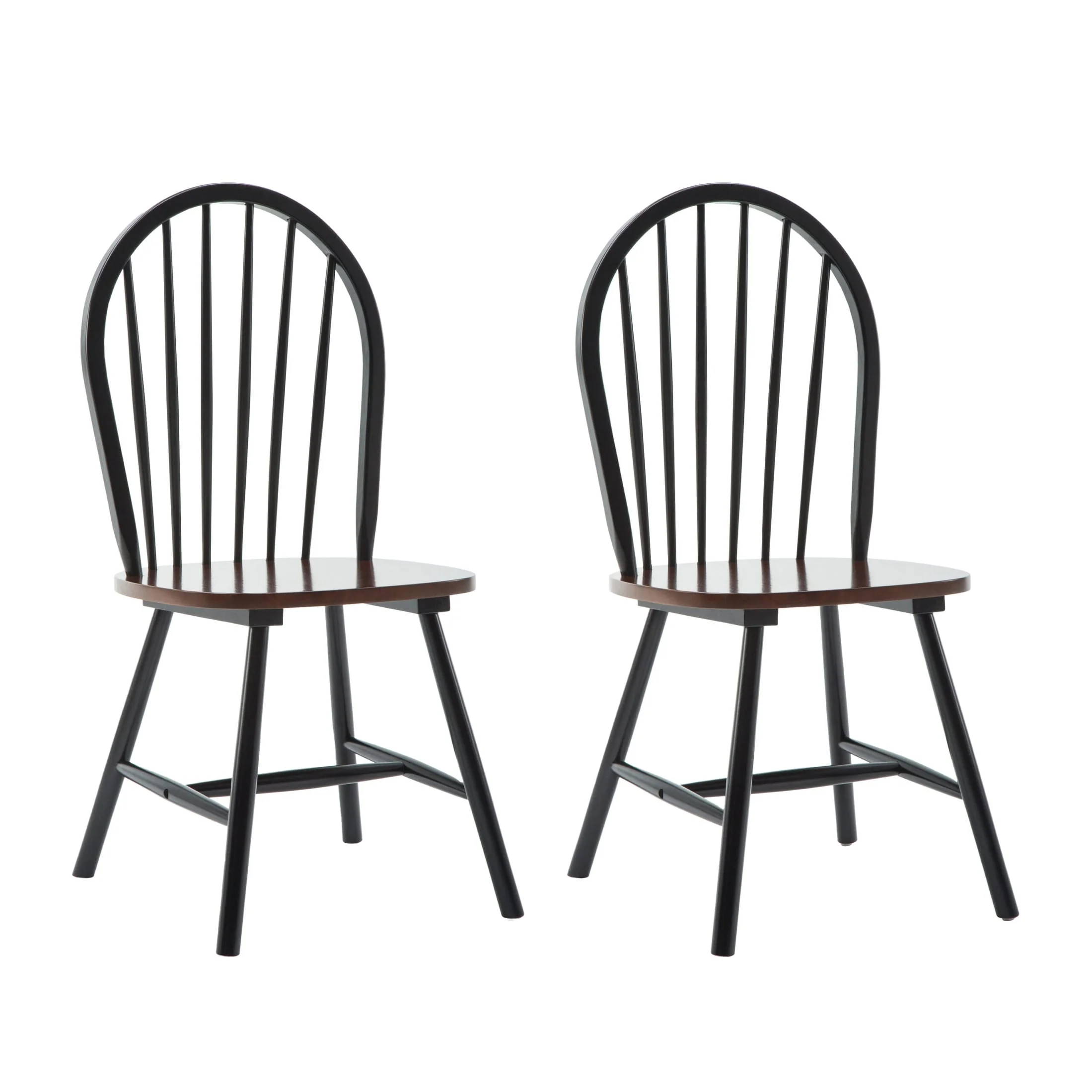 Windsor Farmhouse Dining Chairs, Set of 2