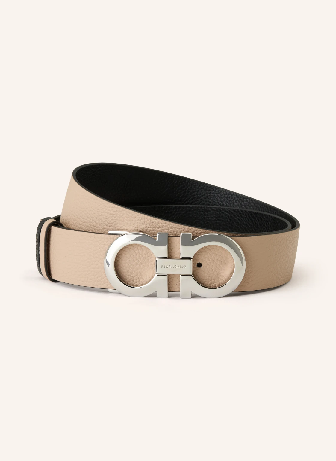 FERRAGAMO Ledergürtel zum Wenden