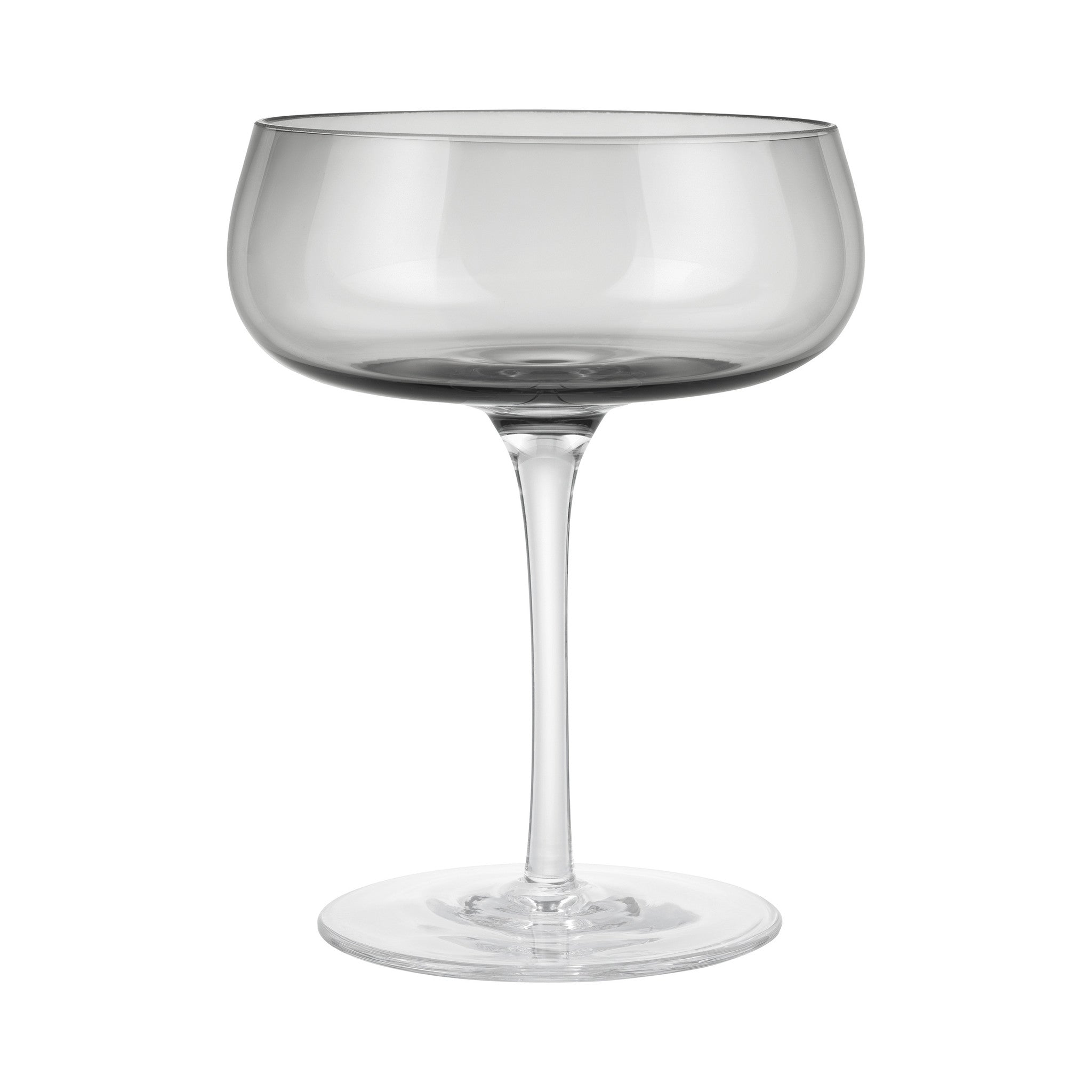Belo Coupe Champagneglas Smoke   Grijs   Glas