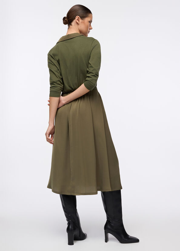 Abito midi con cintura
