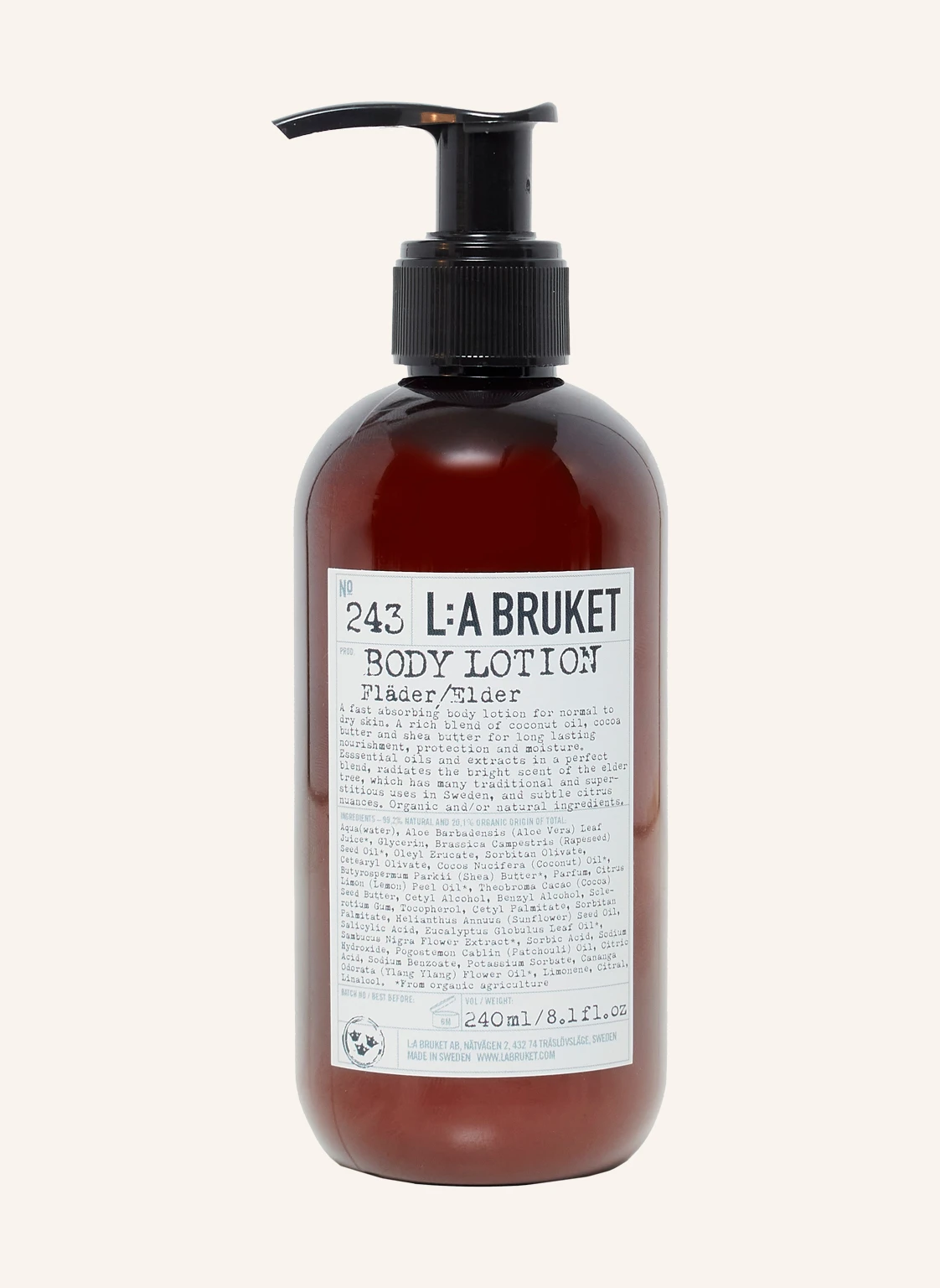 L:A BRUKET Bodylotion 243 ELDER