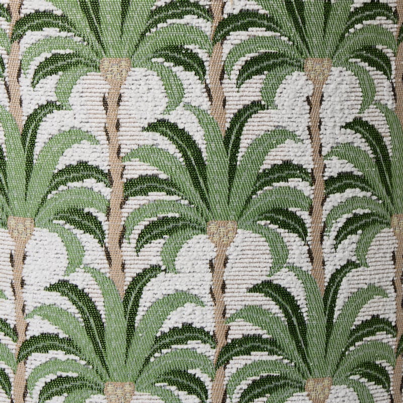 Poef palm - groen - &Oslash;35x39 cm