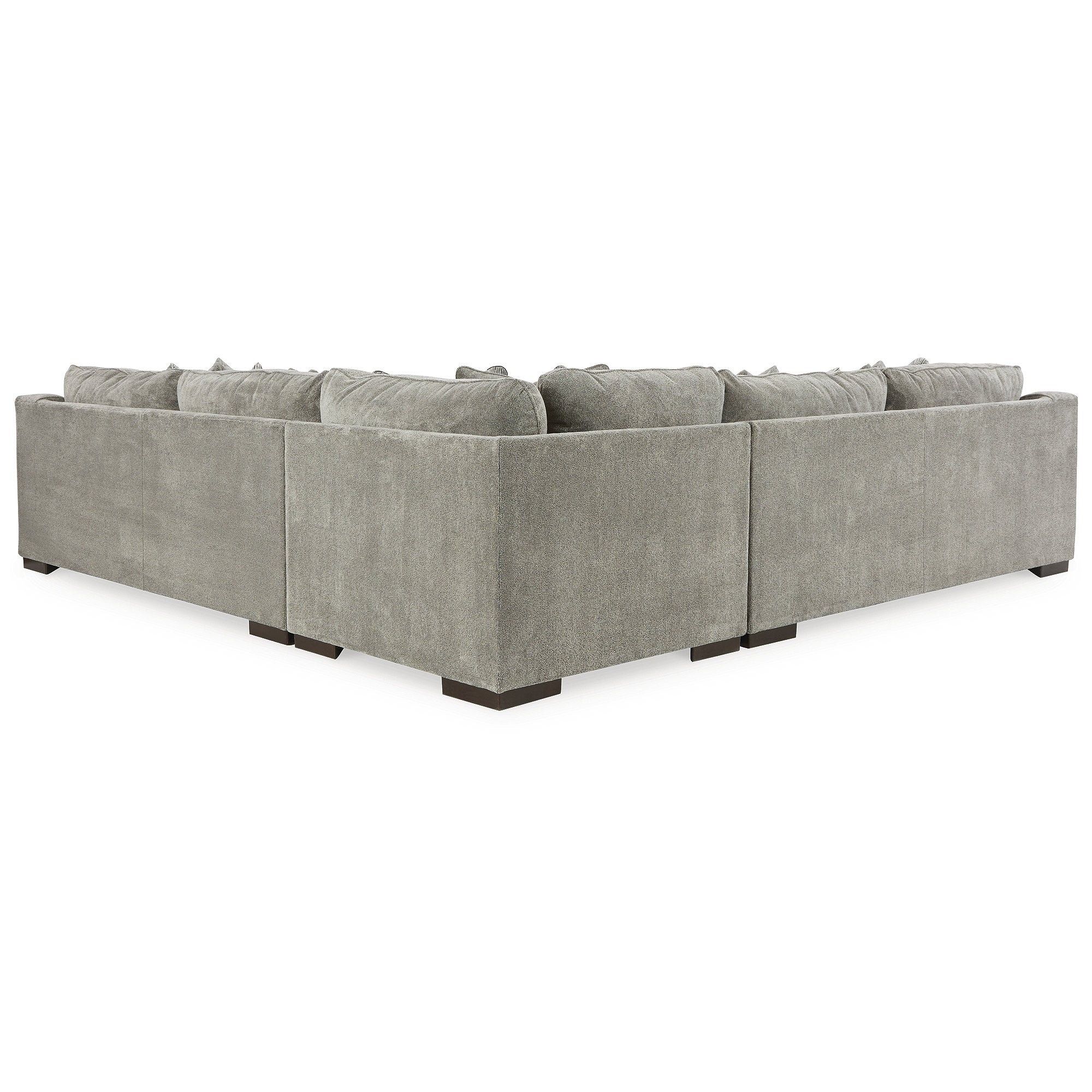 Signature Design by Ashley Bayless Smoke 3-Piece Sectional - 130W x 130D x 37H