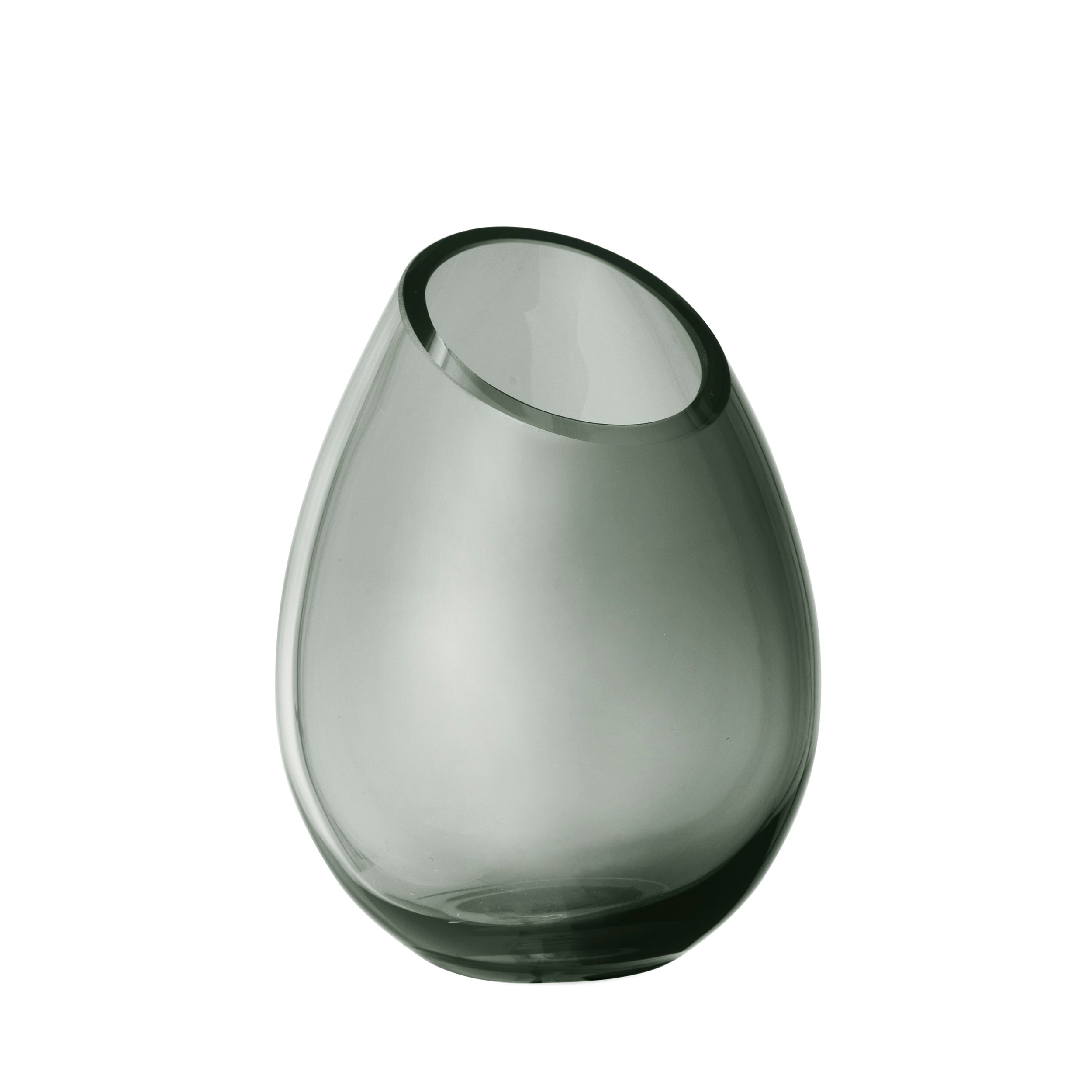 Blomus Drop Vaas Ø 12,5 cm - Smoke