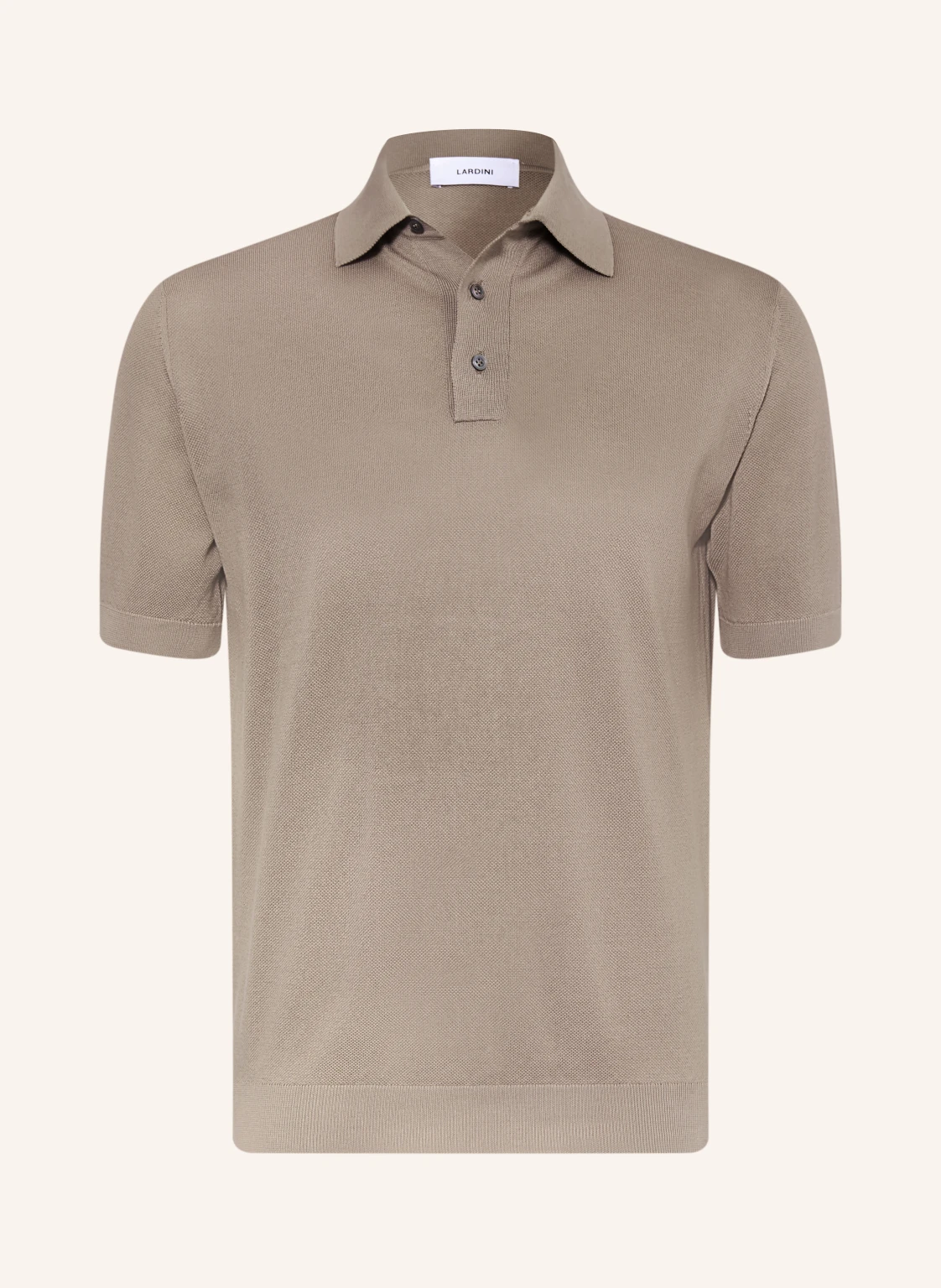 LARDINI Piqué-Poloshirt