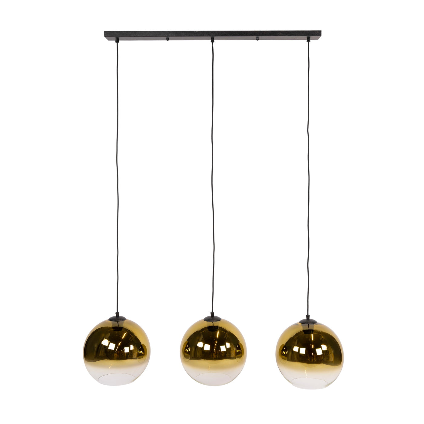 Giga Living Hanglamp Bubble Shaded - Goud Metaal - 115x30x150cm
