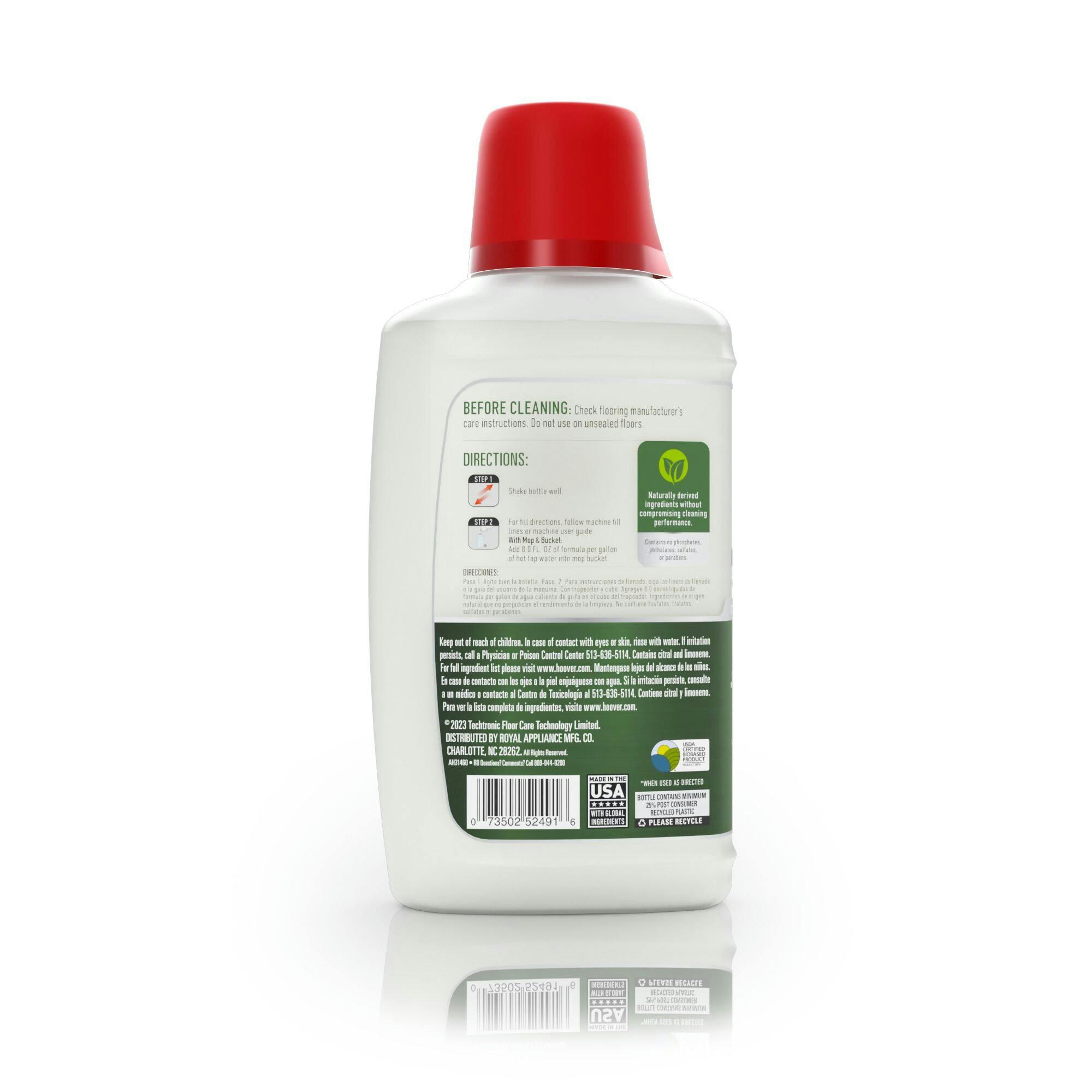 Hoover Pure Essentials Hard Floor Cleaner, Botanical Citrus, 946-ml