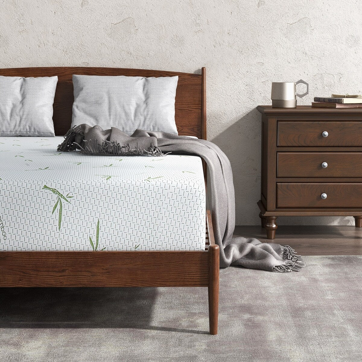 10 Inch Memory Foam Mattress / Cooling Gel Foam / Pressure Relieving / CertiPUR-US Certified / Bed-in-a-Box