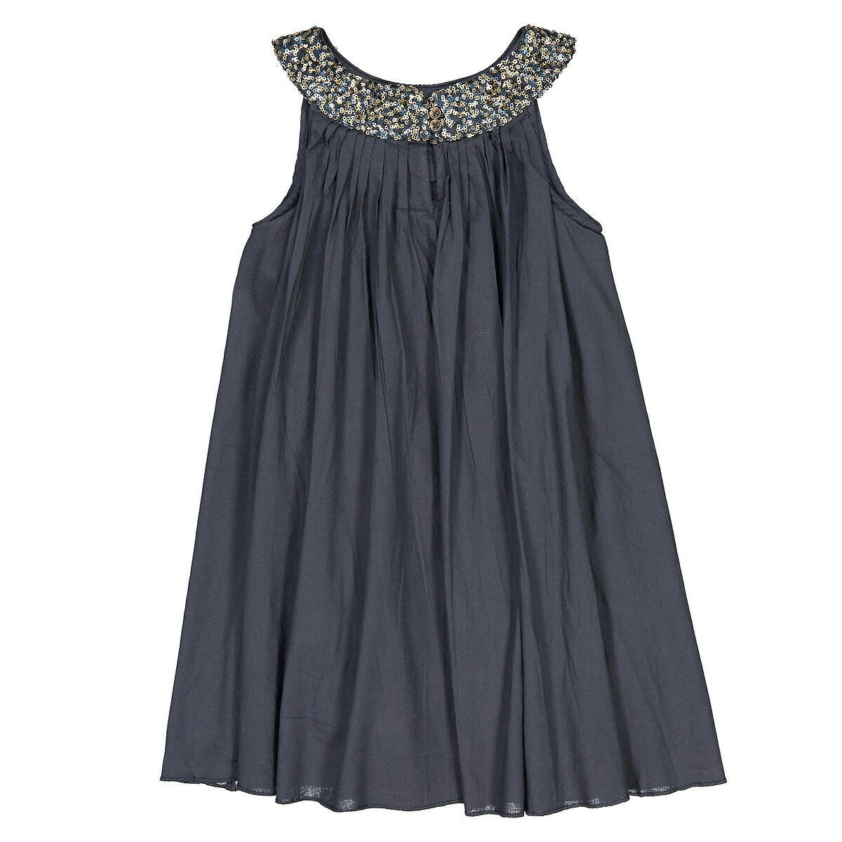 Robe encolure sequins