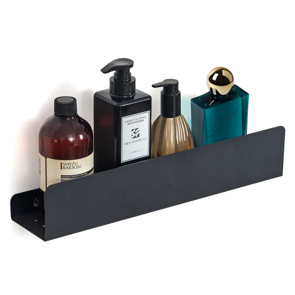 VDN Stainless Doucherek zwart - Doucherek hangend - Douchemand - RVS