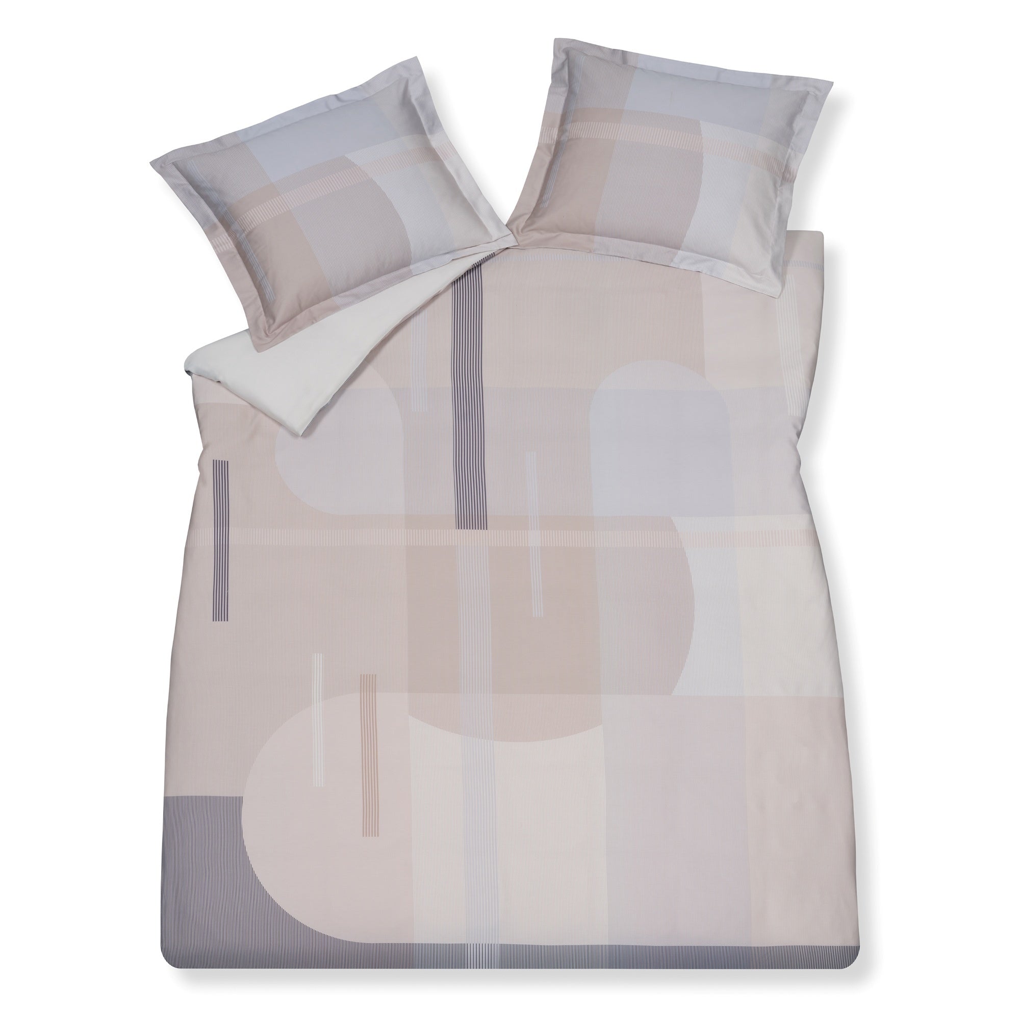 Lush Lagoon Dekbedovertrek Linen   140 x 200 220 cm   Beige