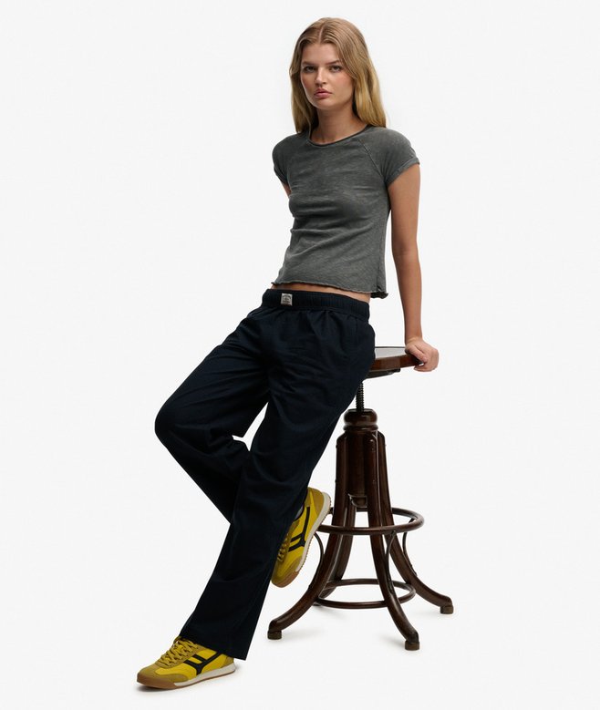 Cotton Elastic Trousers
