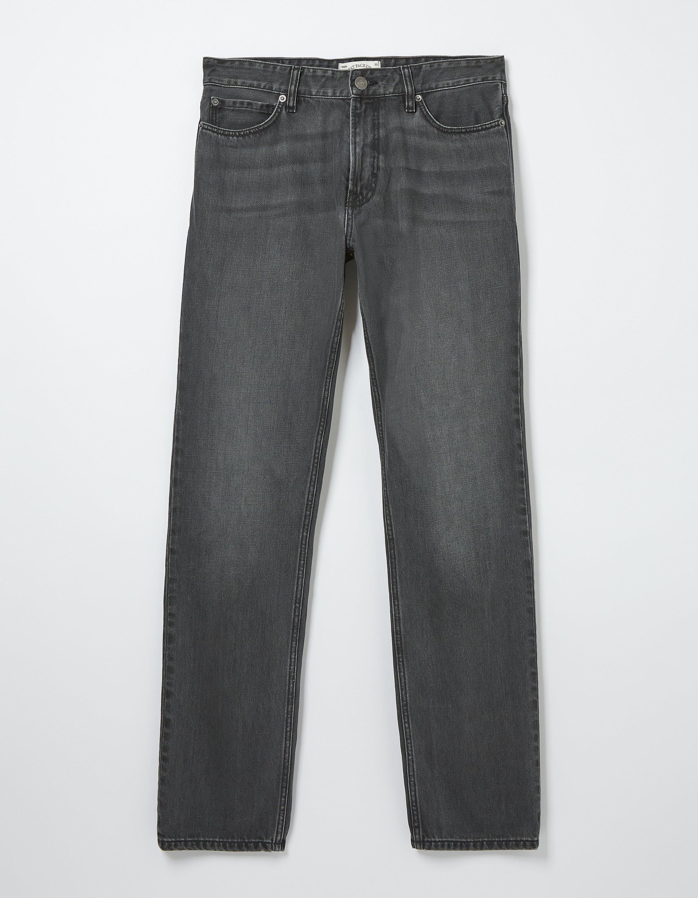 Straight Grey Wash Jeans