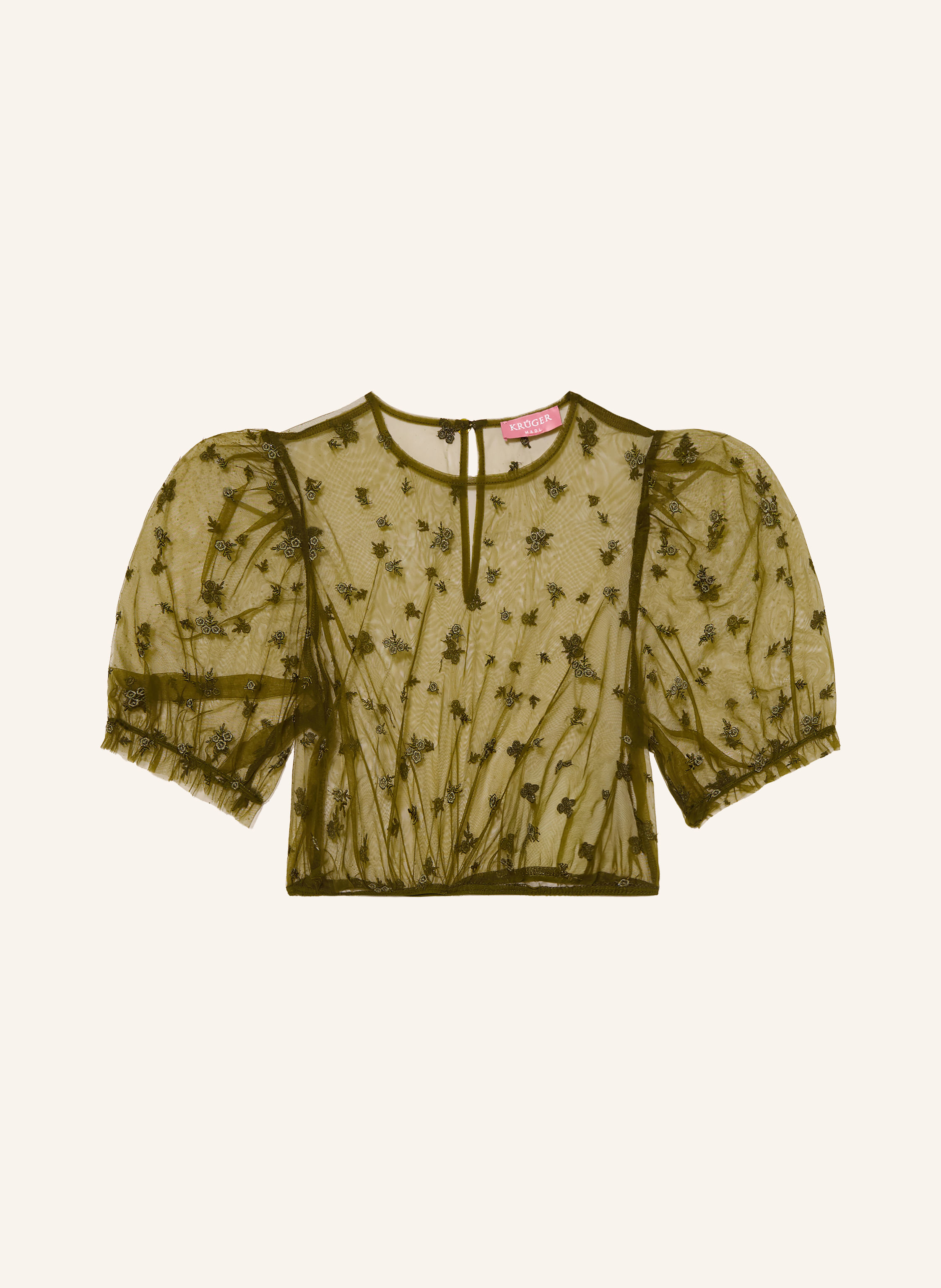 KRÜGER Dirndlbluse ARLA aus Mesh
