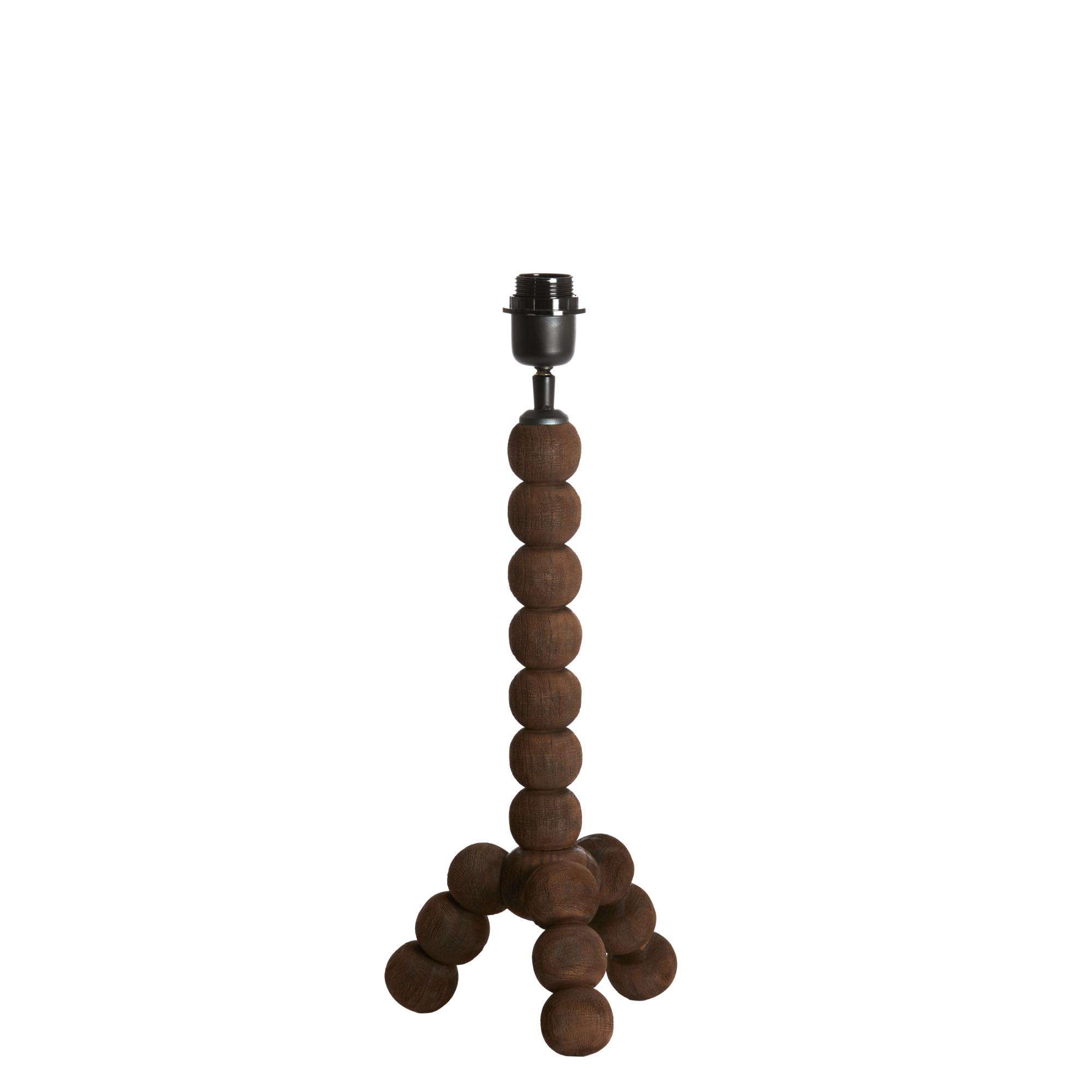 Light & Living lampvoet Veglio - bruin - 20x20x40cm