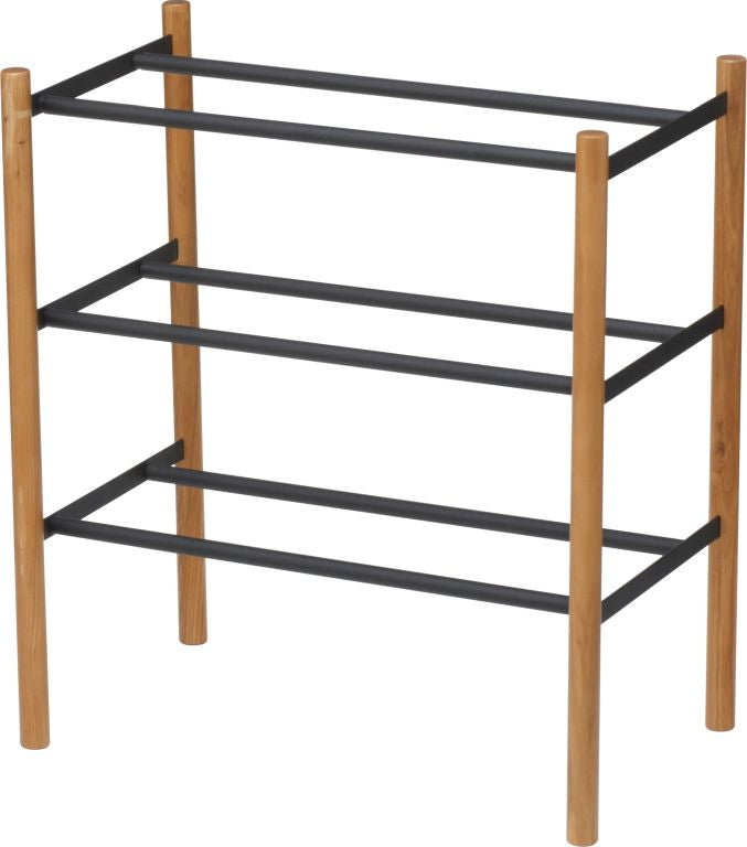 Yamazaki Schoenenrek Uitschuifbaar - Plain - Zwart