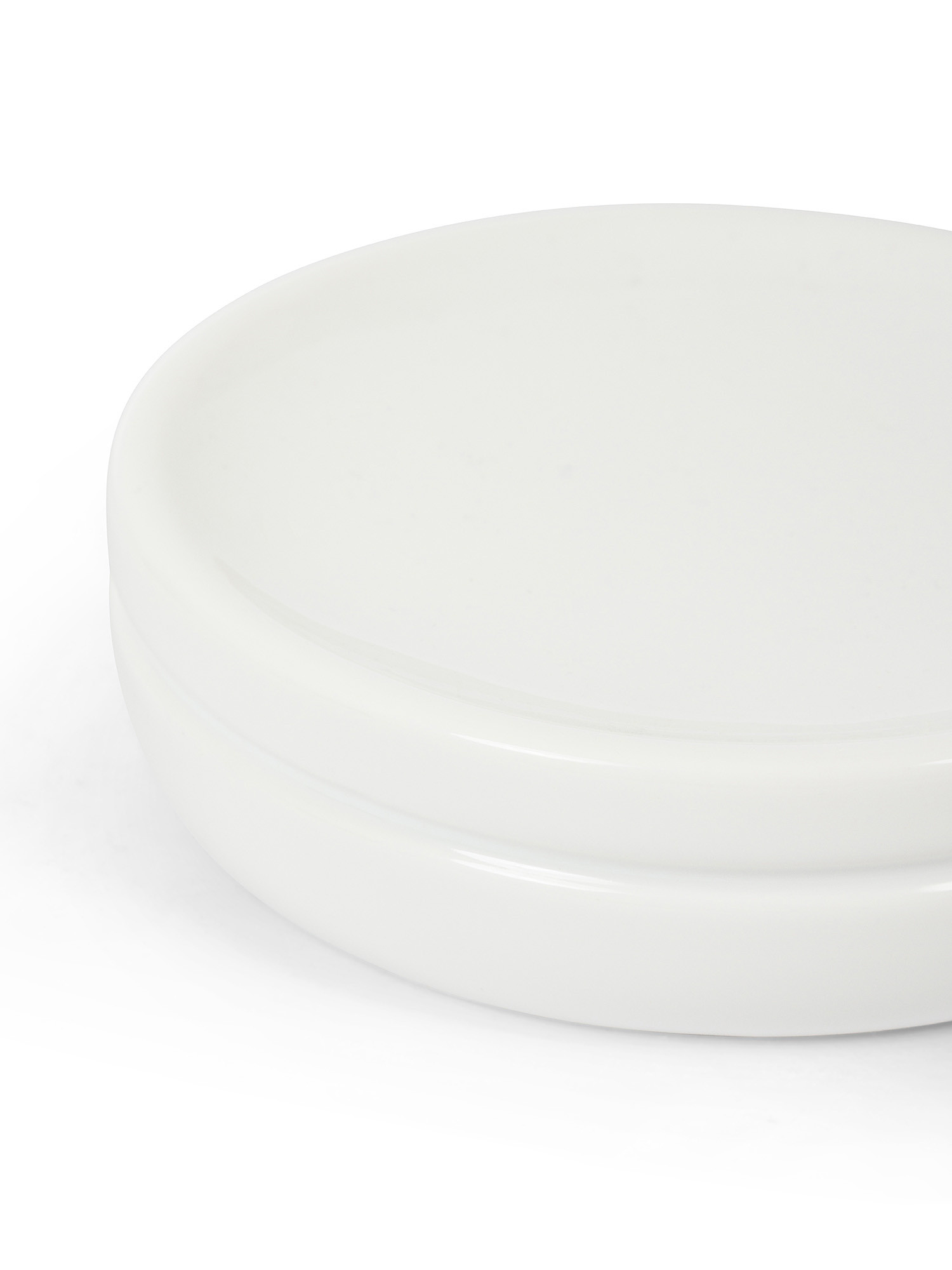 Porta sapone in ceramica lucida