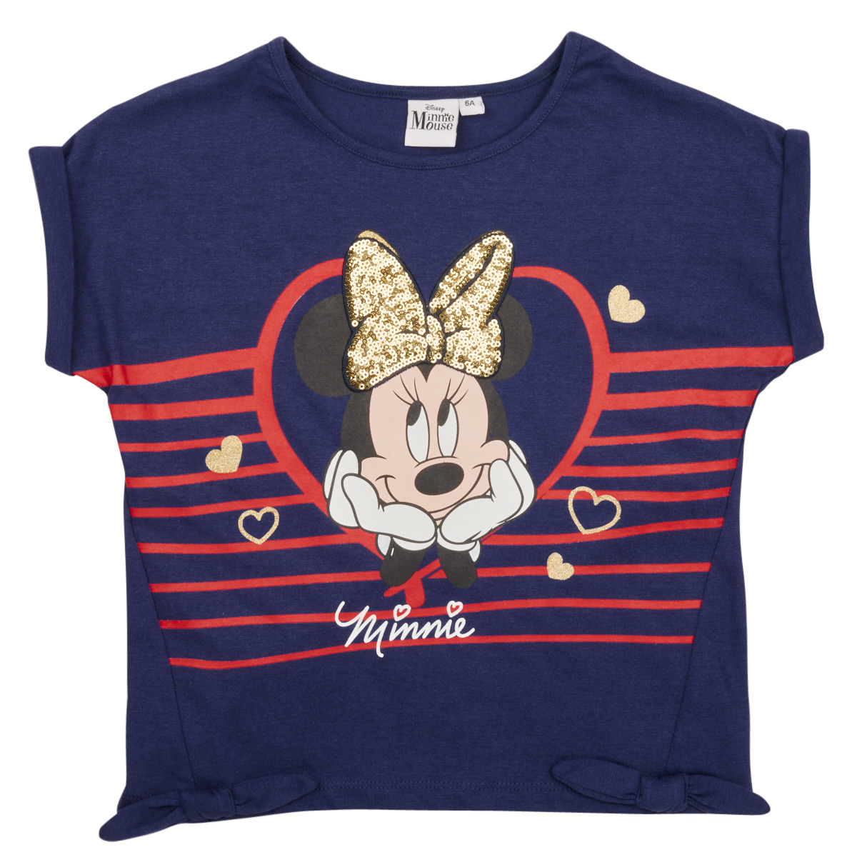 TEAM HEROES  - T-SHIRT MINNIE - Marine