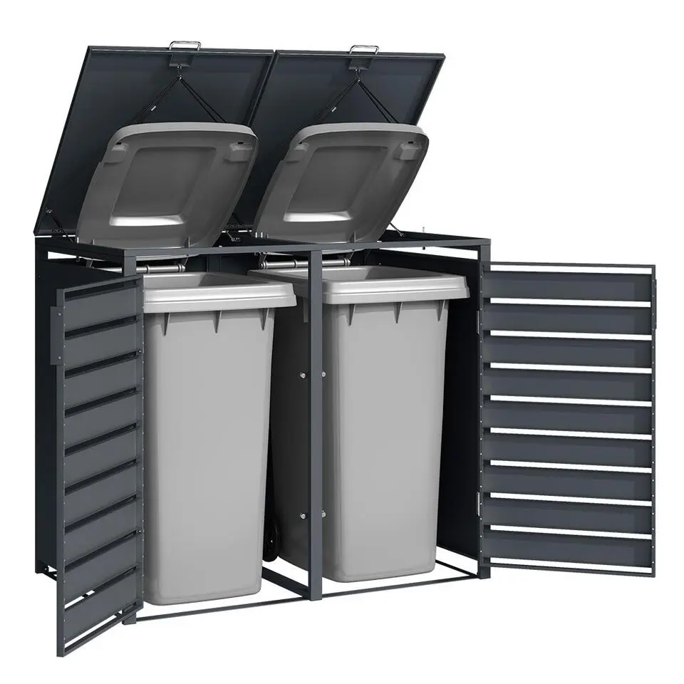 Kliko ombouw - 2 containers - Houtlook