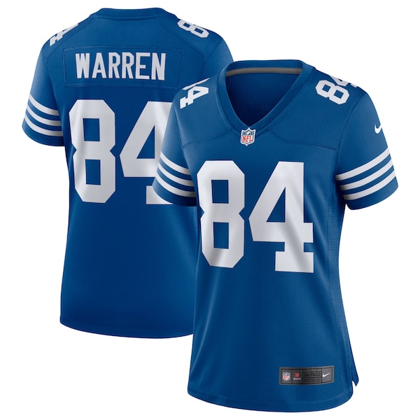Tyler Warren Indianapolis Colts Nike Women's Alternate  Game Jersey -  Royal