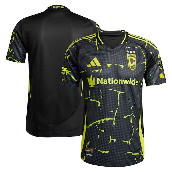 Columbus Crew adidas 2025 The Goosebumps Kit Authentic Jersey - Black