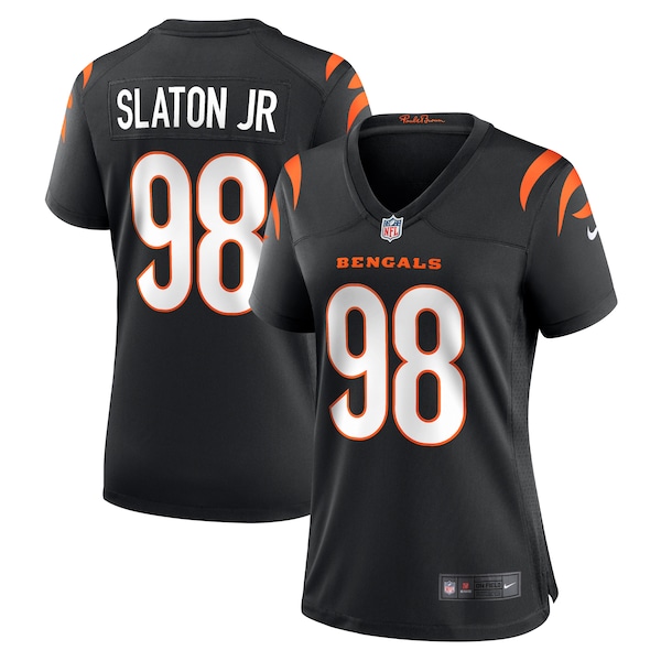 Tedarrell Slaton Jr Cincinnati Bengals Nike Women's Team Game Jersey -  Black