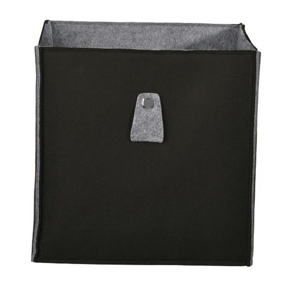 Filzbox »Atlanta«, BxHxL: 34 x 34 x 34 cm, anthrazit