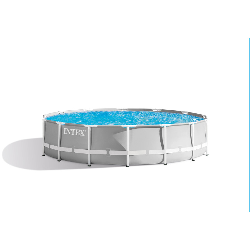Piscine Ultra Frame tubulaire avec épurateur à cartouche Ø 4,27 x 1,07 m INTEX