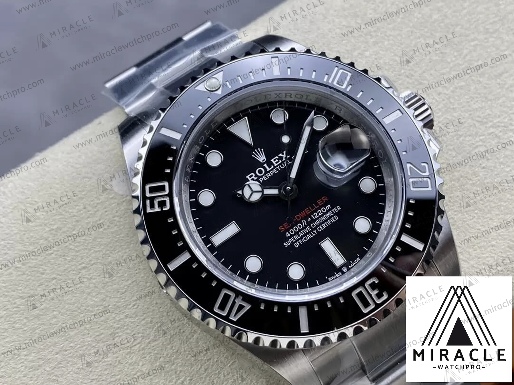 ROLEX-SEA DWELLER-ref.M126600-0002-Elite Clone-43mm-Replica Watch