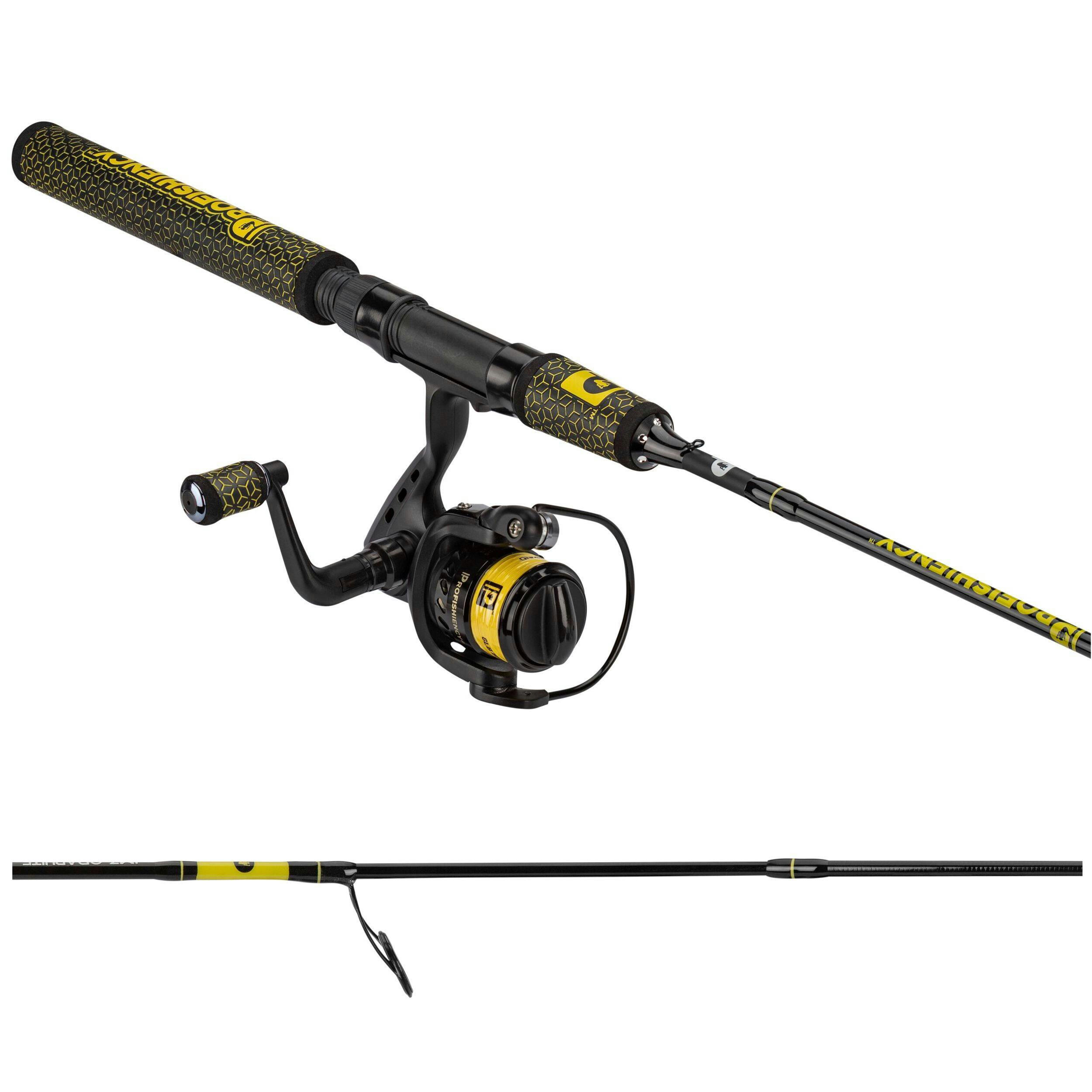 Profishiency Bumble Bee Spinning Combo, Medium, 5.6-ft