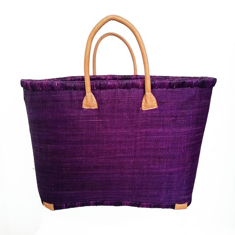 MORONDOVA - Panier rabane Morondova  prune taille L