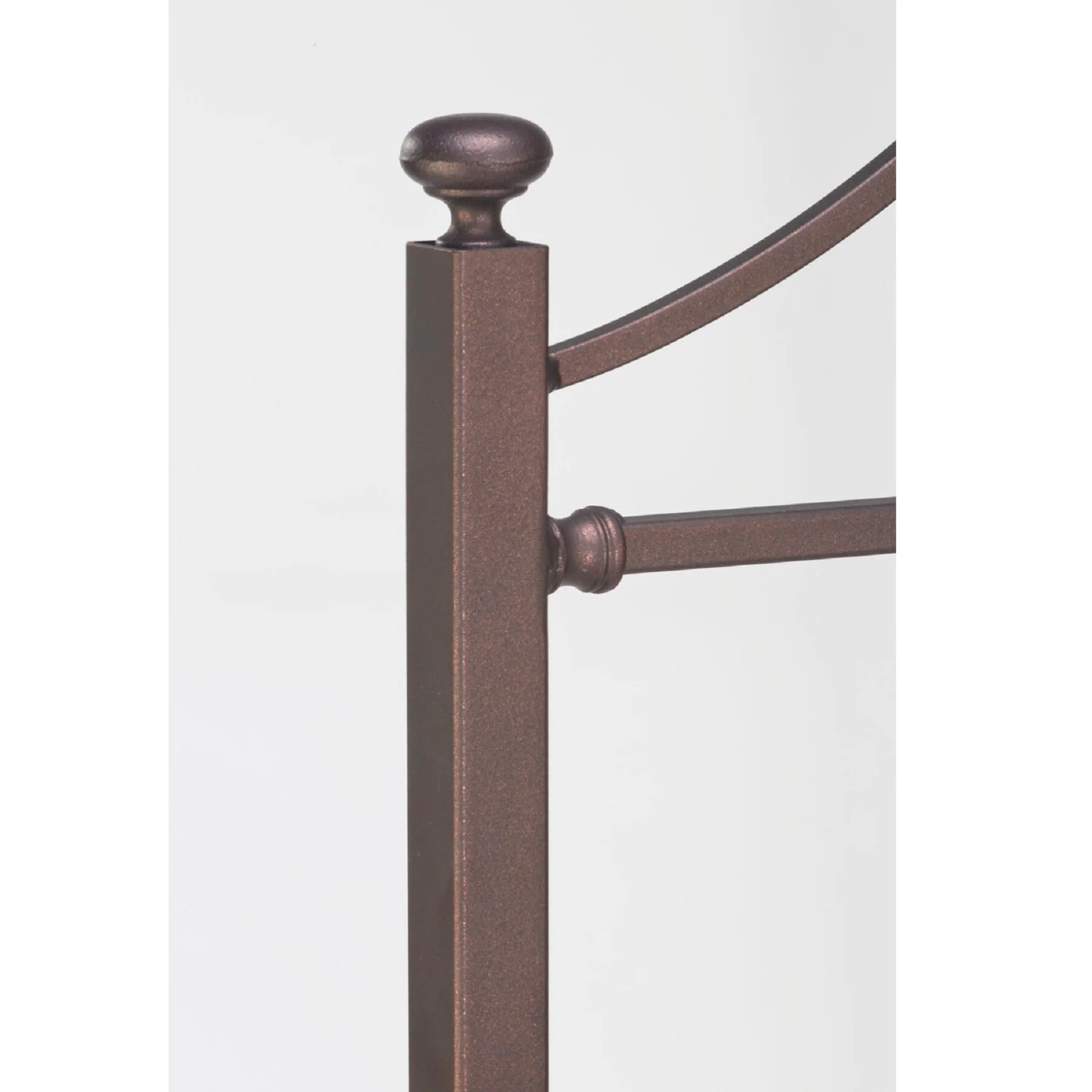 70 in. Bronze Metal Ladder Rack