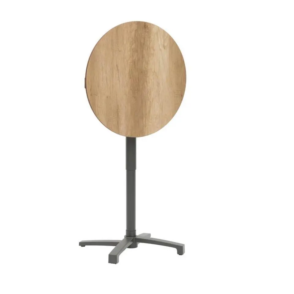 Sens-Line - Lima HPL Bistro Tuintafel - Verstelbaar - &Oslash;70cm
