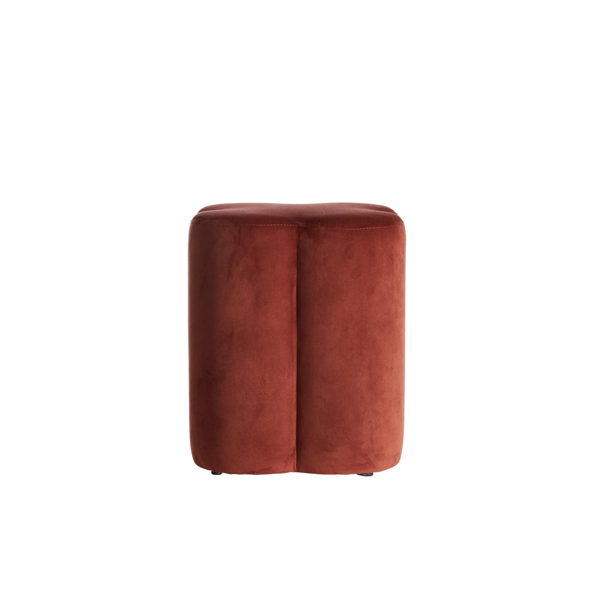 Light & Living poef Nalani - rood - 38x38x45cm