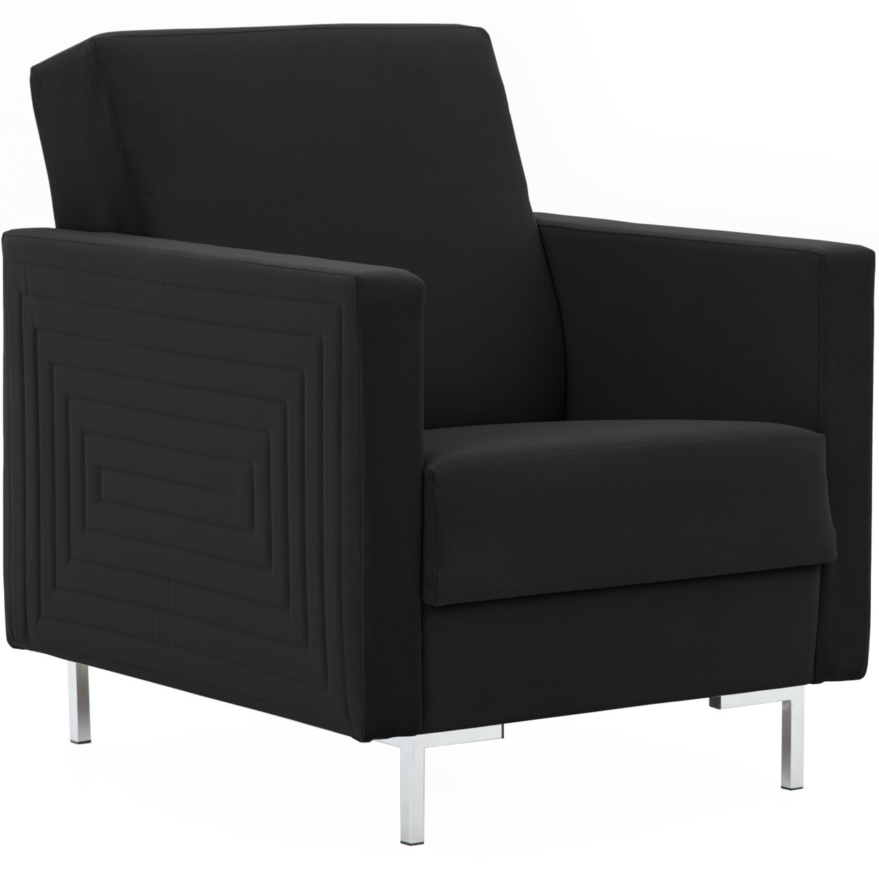Fotel LUCA B madone 17047 chrom