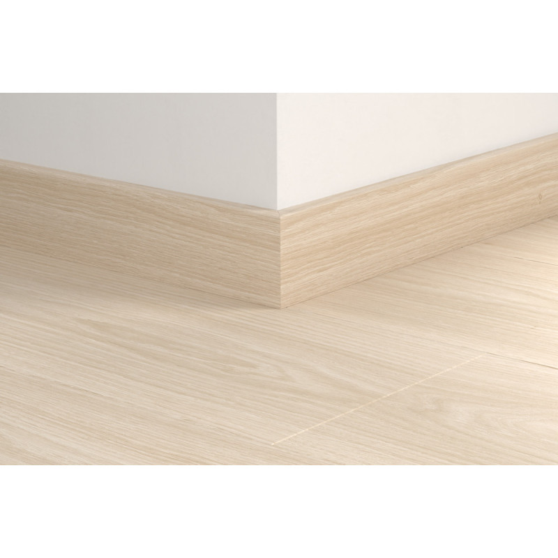 Plinthe pour sol stratifié chêne sable beige 240 x 5,8 x 1,2 cm PERGO