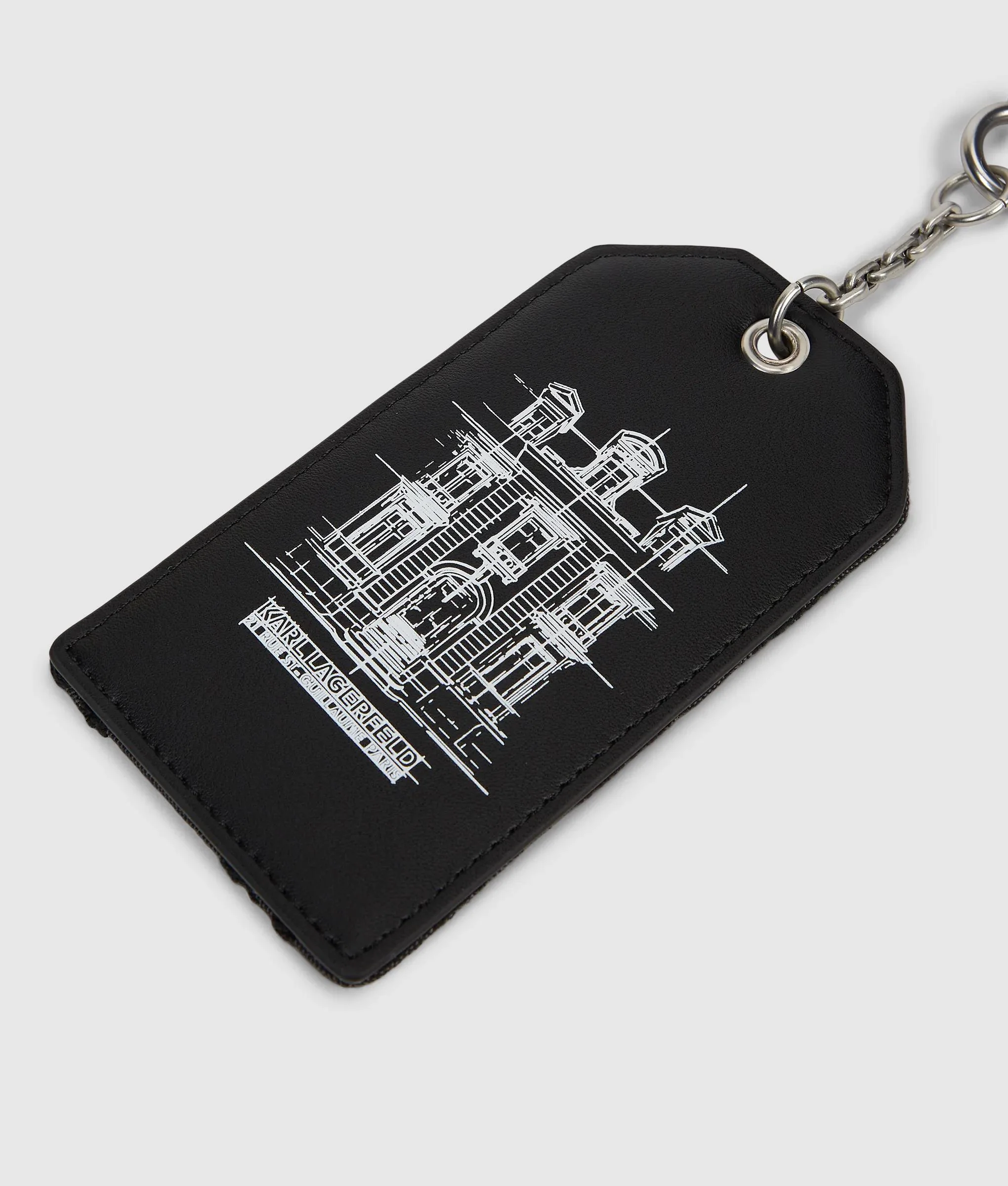 Porte-clés avec croquis de la Maison de Karl