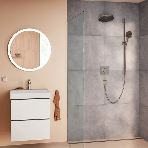 Brausestange »Unica«, Pulsify S 90 , HxT: 95,9 x 8,8 cm