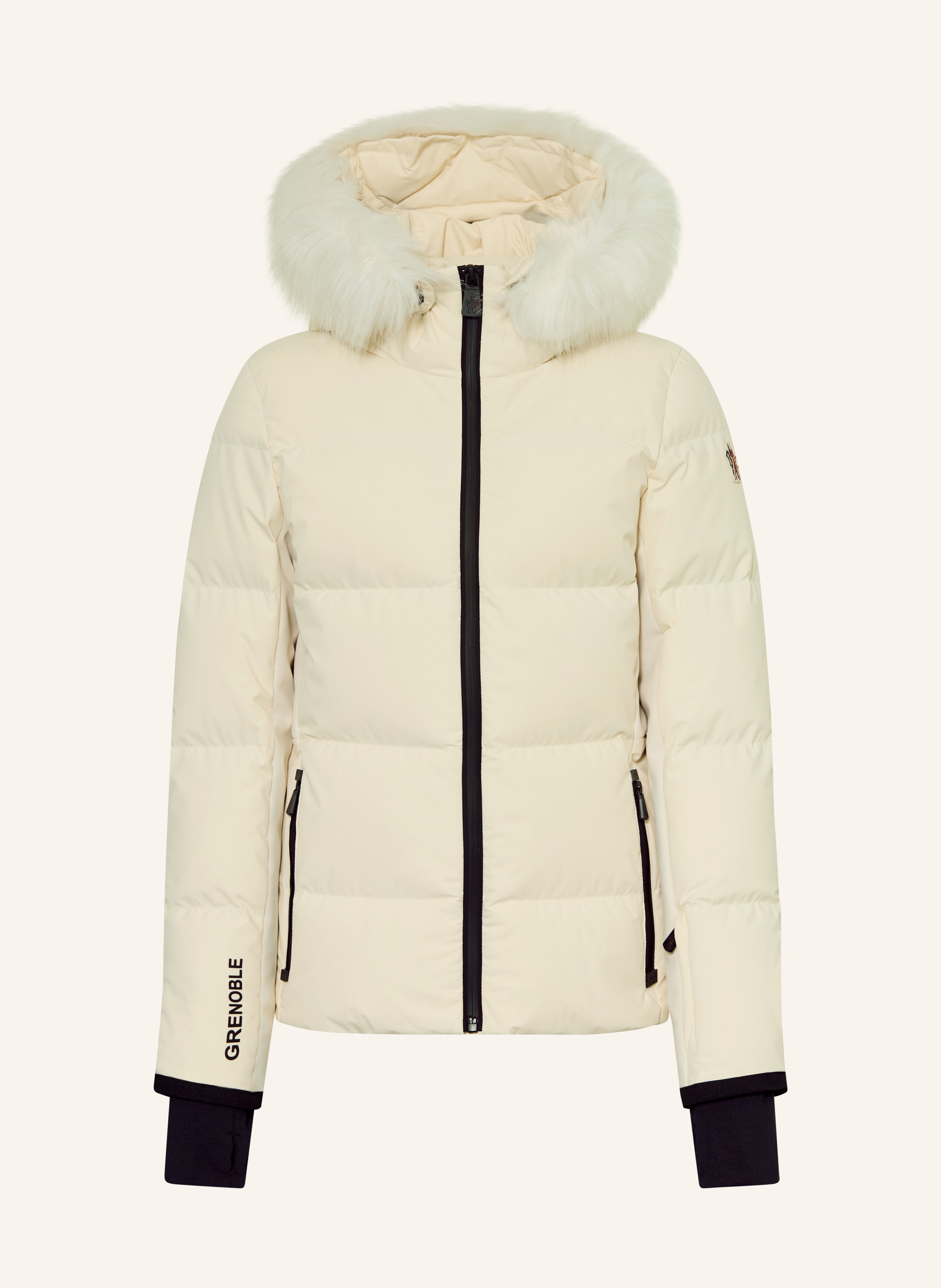 MONCLER enfant Daunen-Skijacke NEW GUYANE mit Kunstfell