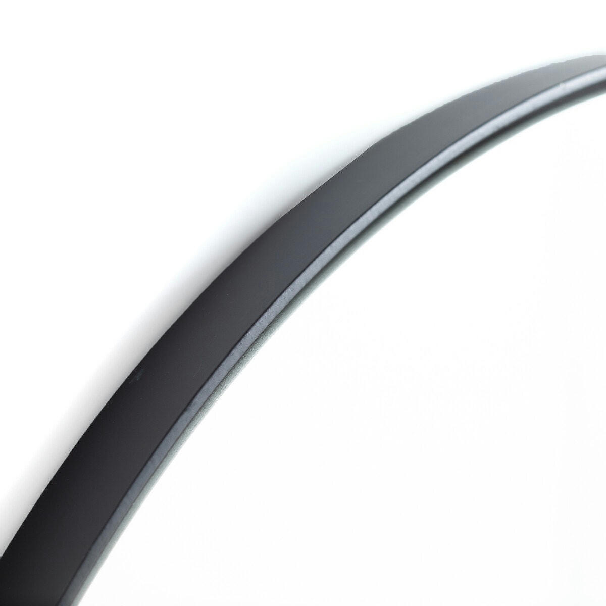 Miroir rond en métal acier Ø60 cm, Iodus
