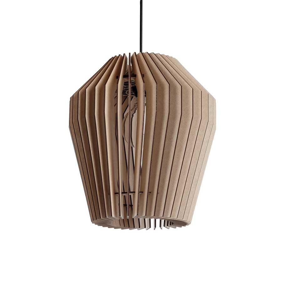 Blij Design hanglamp Corner - 1 lichts - 32 x 135  cm - beige