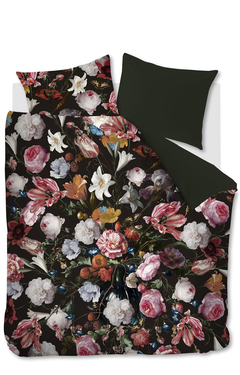 Ambiante Flowerbomb dekbedovertrek - Tweepersoons - 200x200/220 cm - Multi