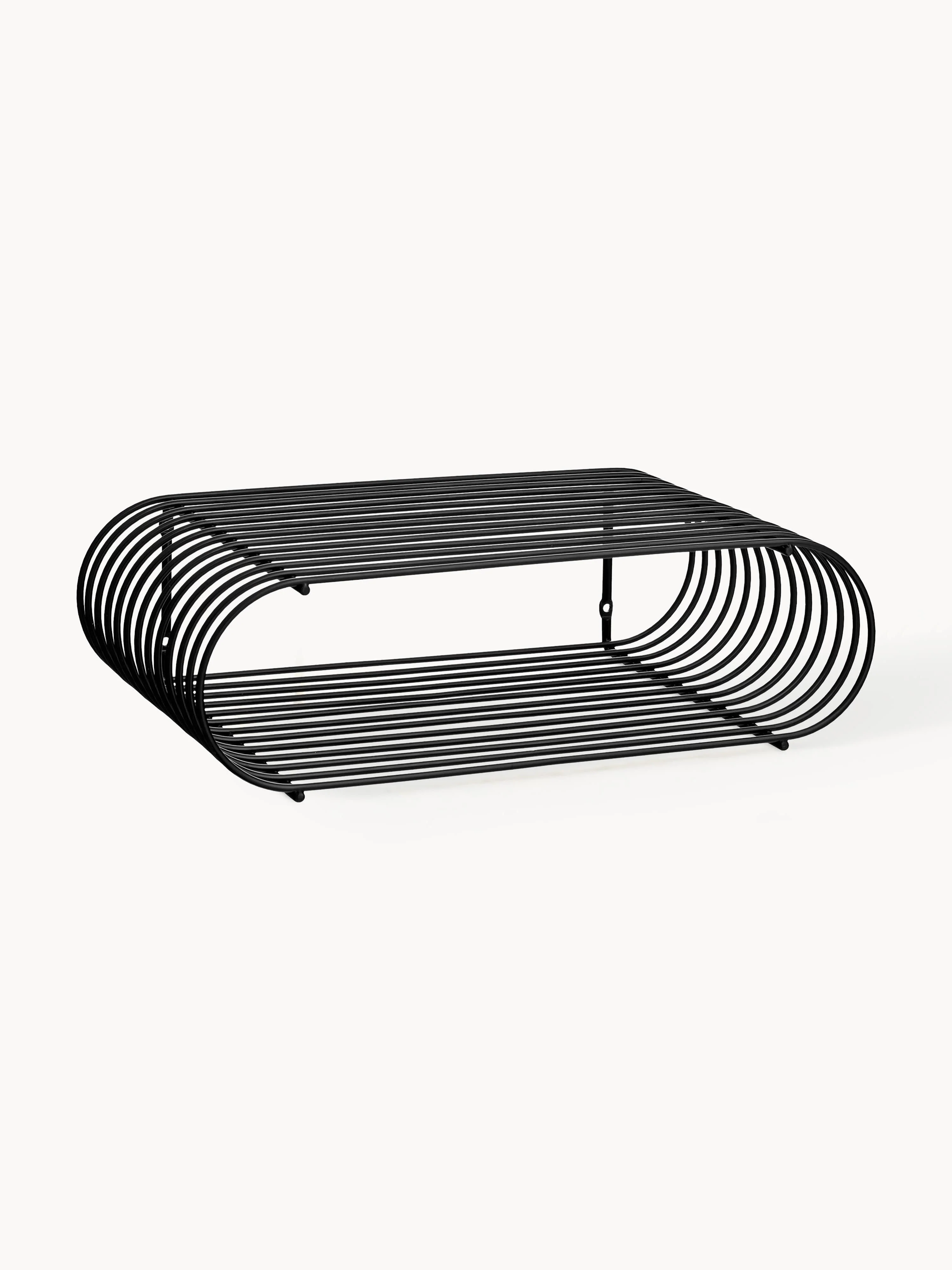 Metall-Wandregal Curva, B 40 cm