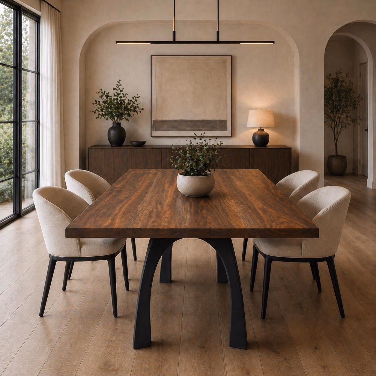 Inspirtech No. 09– Walnut Dining Table