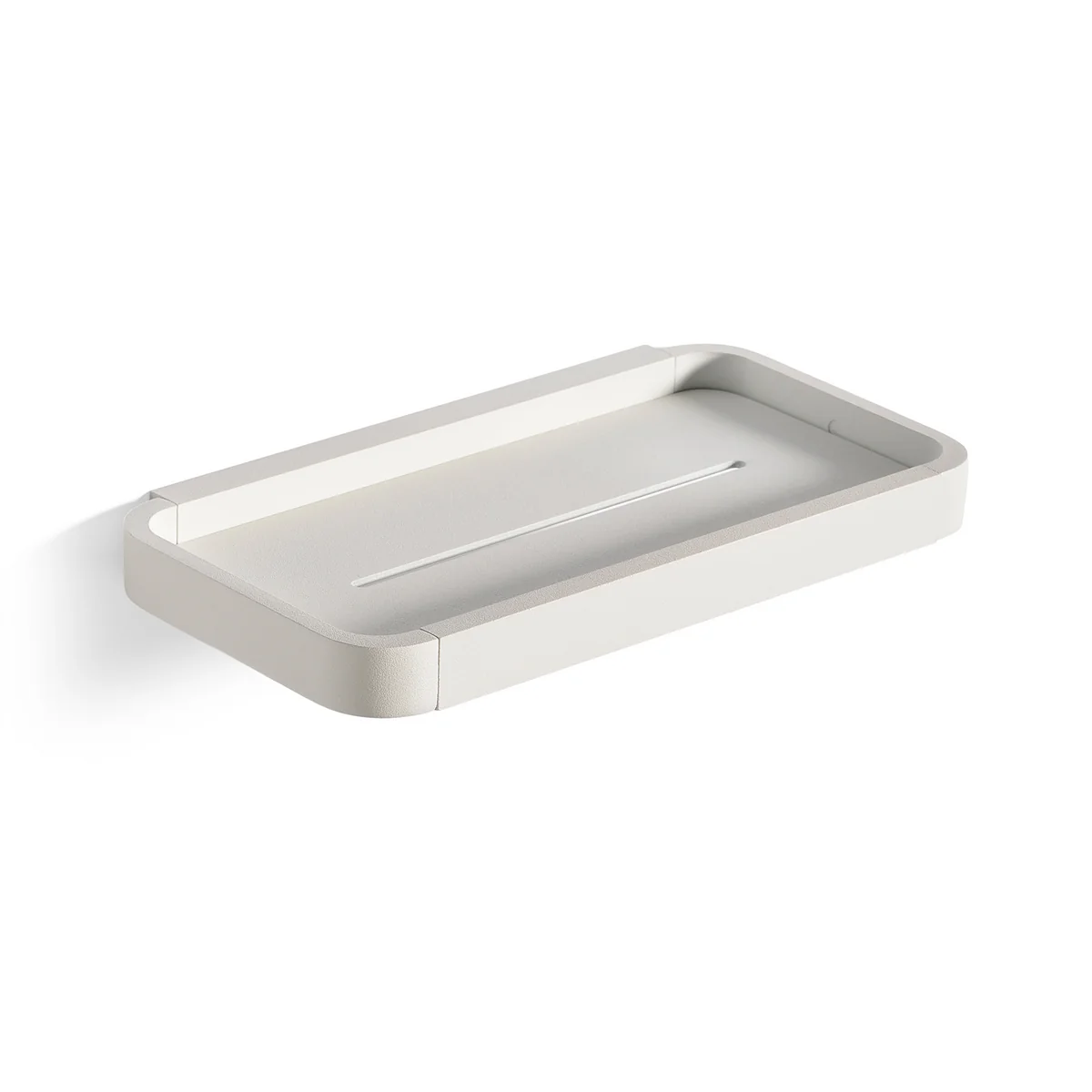 Zone Denmark - Rim Duschablage, 11 x 22 cm, weiß
