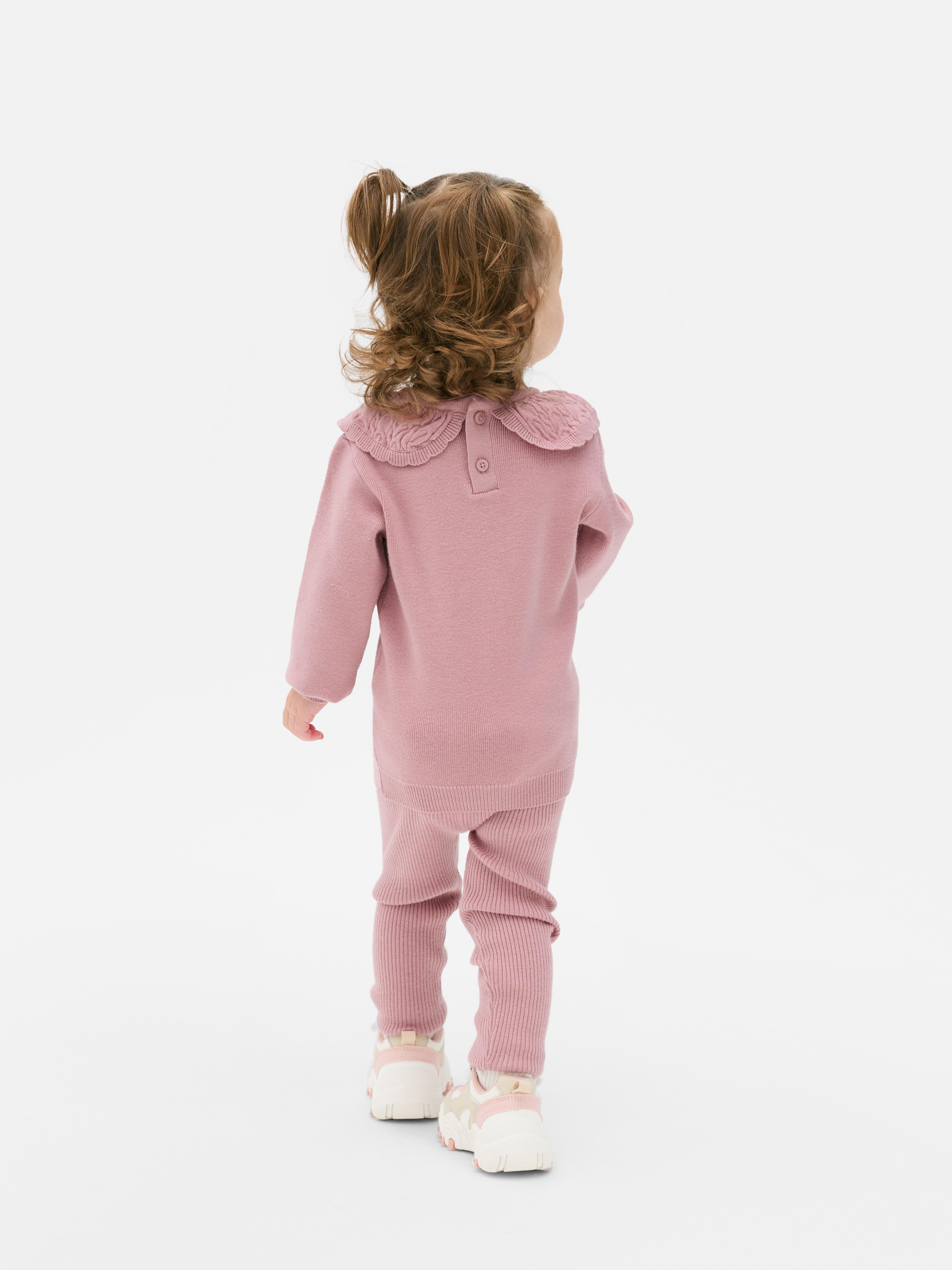 0-36mths | Collared Sweater and Leggings Set