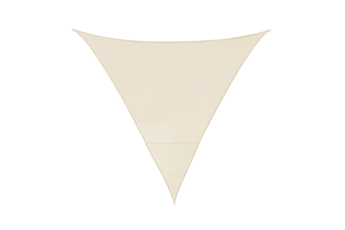 Feel Furniture - Schaduwdoek - Zonwering - Driehoek - 5 m - creme