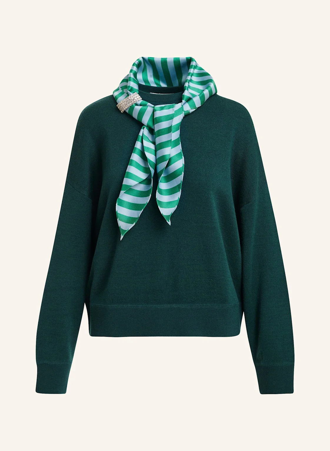 ESSENTIEL ANTWERP Pullover KURTIS mit Schmucksteinen