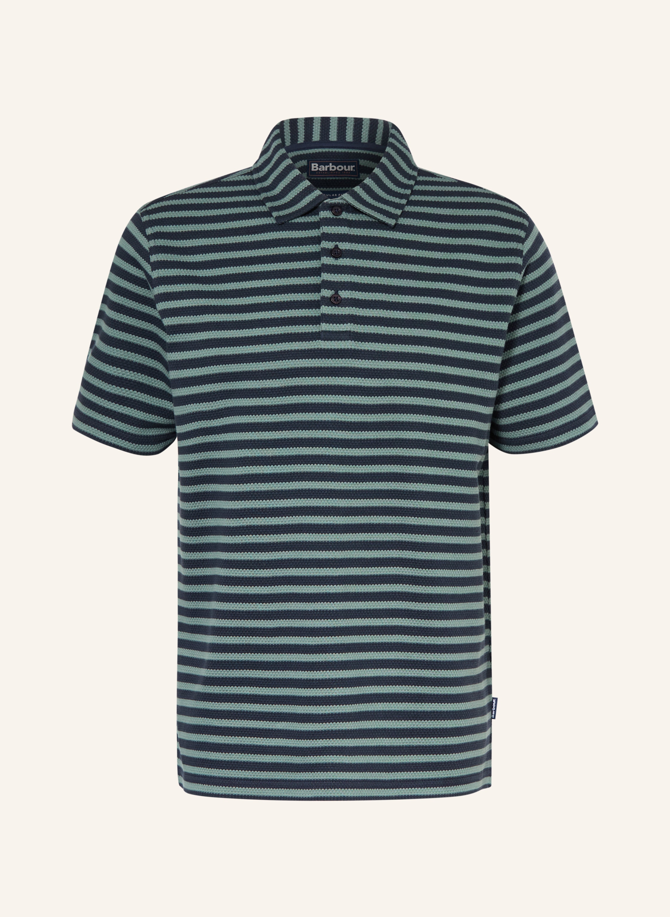 Barbour Strick-Poloshirt FARLAM